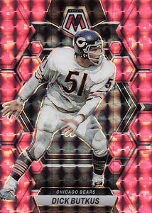 2023 Mosaic Football Camo Pink Mosaic Dick Butkus #37