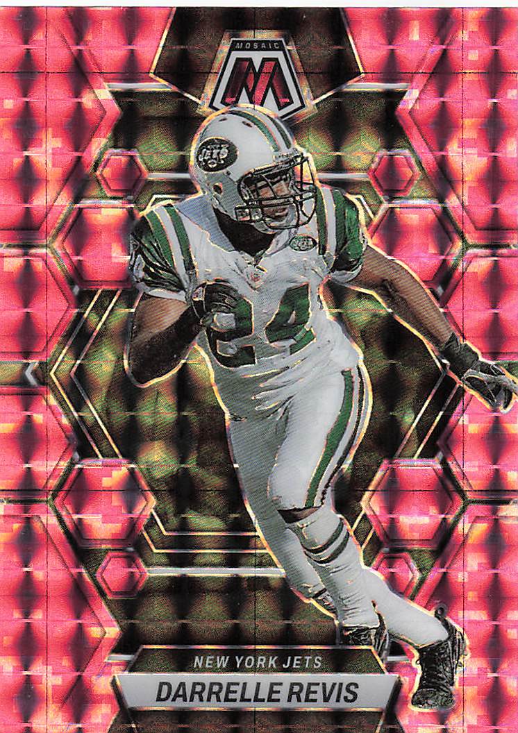 2023 Mosaic Football Camo Pink Mosaic Darelle Revis #80