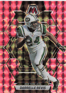 2023 Mosaic Football Camo Pink Mosaic Darelle Revis #80