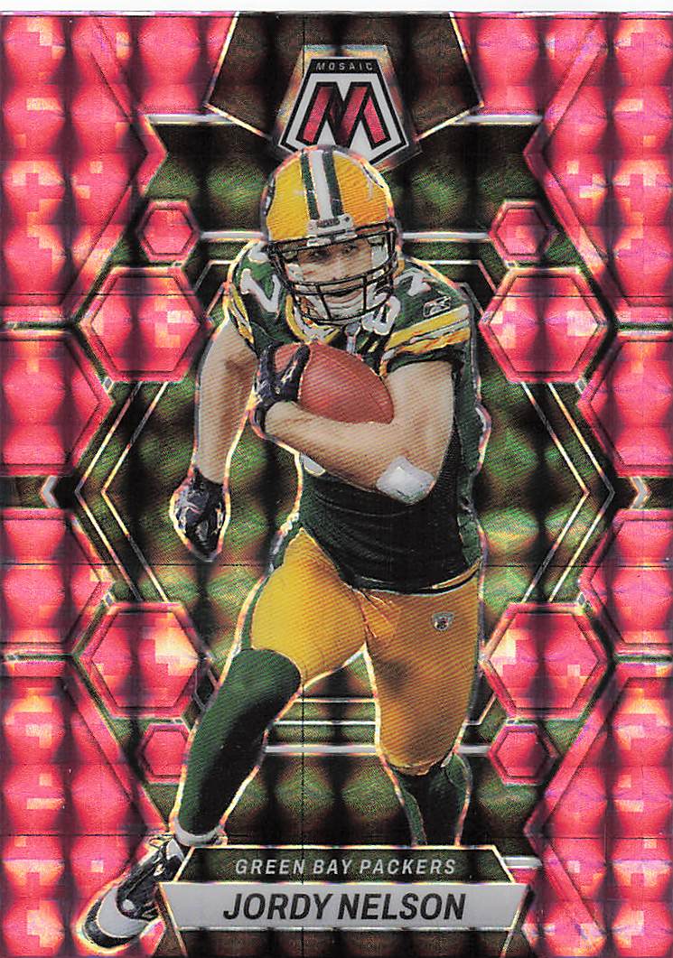 2023 Mosaic Football Camo Pink Mosaic Jordy Nelson #88