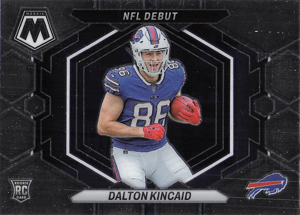 2023 Mosaic Football NFL Debut Dalton Kincaid #ND-20 RC