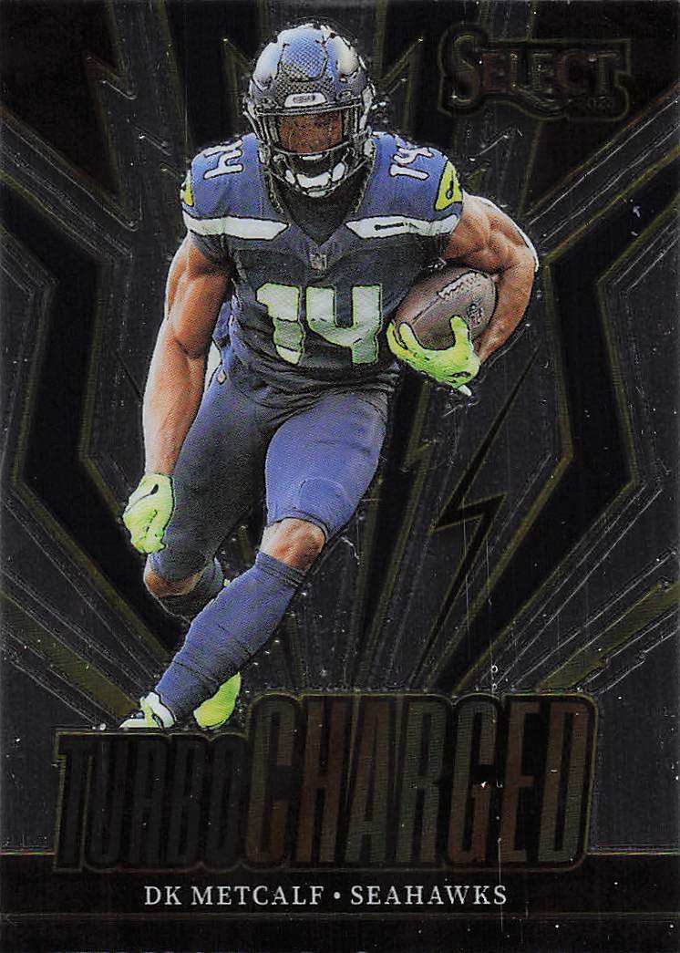 2023 Select Football Turbo Charged DK Metcalf #TUR-DKM
