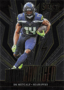 2023 Select Football Turbo Charged DK Metcalf #TUR-DKM