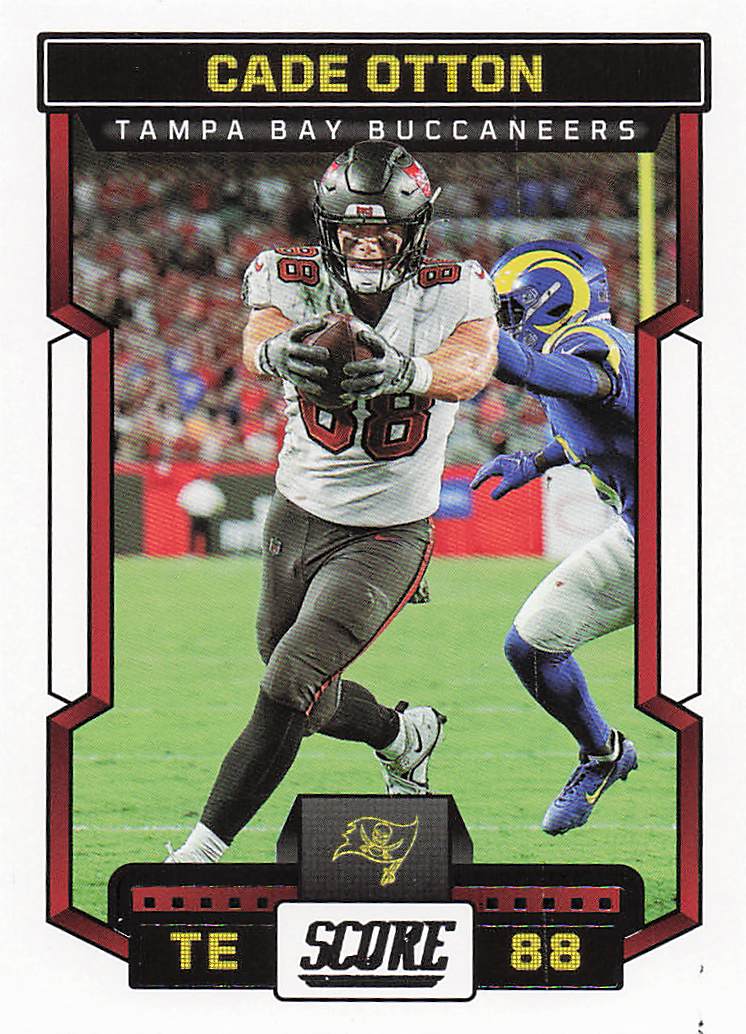 2023 Score Football Cade Otton #66