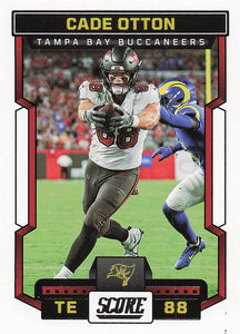 2023 Score Football Cade Otton #66