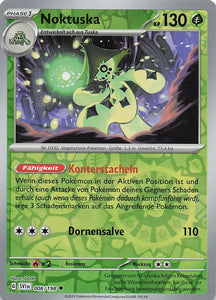 Pokemon Karmesin und Purpur #006 Reverse Holo Noktuska