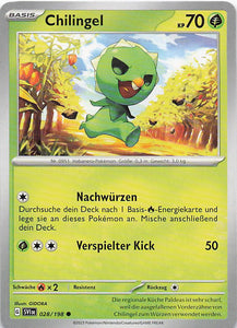 Pokemon Karmesin und Purpur #028 Chilingel
