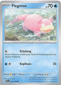 Pokemon Karmesin und Purpur #042 Flegmon