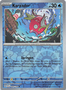 Pokemon Karmesin und Purpur #044 Reverse Holo Karpador