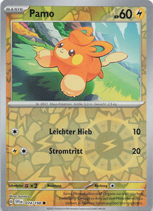 Pokemon Karmesin und Purpur #074 Reverse Holo Pamo