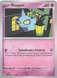 Pokemon Karmesin und Purpur #087 Shuppet
