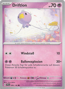 Pokemon Karmesin und Purpur #089 Driftlon