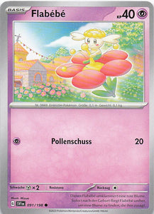 Pokemon Karmesin und Purpur #091 Flabébé