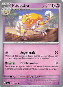 Pokemon Karmesin und Purpur #103 Psiopatra