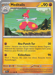 Pokemon Karmesin und Purpur #111 Meditalis