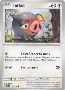 Pokemon Karmesin und Purpur #154 Ferkuli