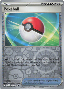 Pokemon Karmesin und Purpur #185 Reverse Holo Pokeball
