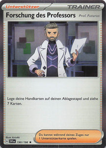 Pokemon Karmesin und Purpur #190 Holo Forschung des Professors