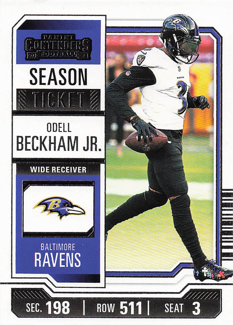 2023 Panini Contenders Retail Season Ticket Odell Beckham Jr. #10