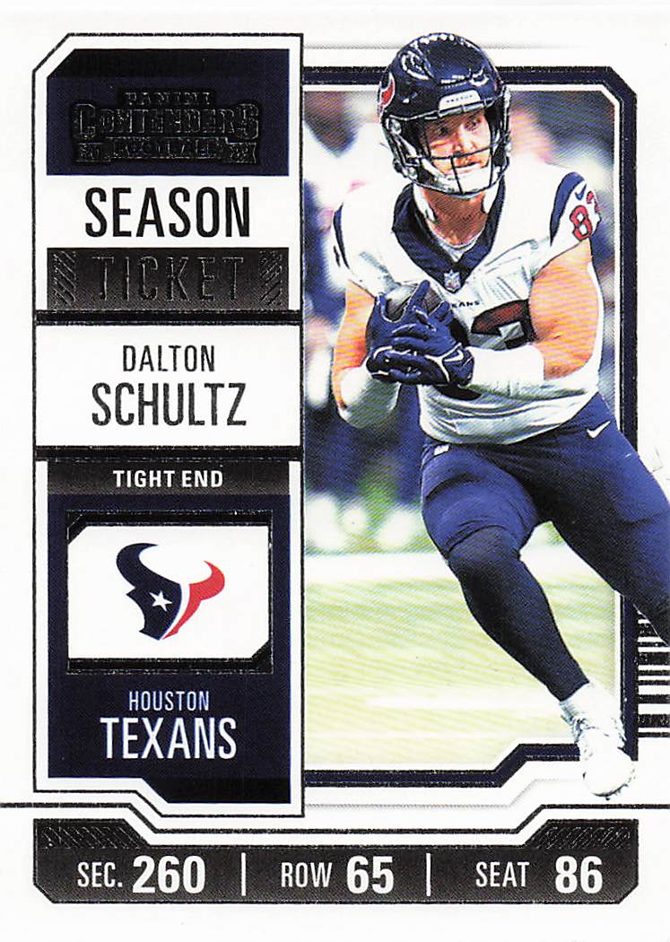 2023 Panini Contenders Retail Season Ticket Dalton Schultz #41