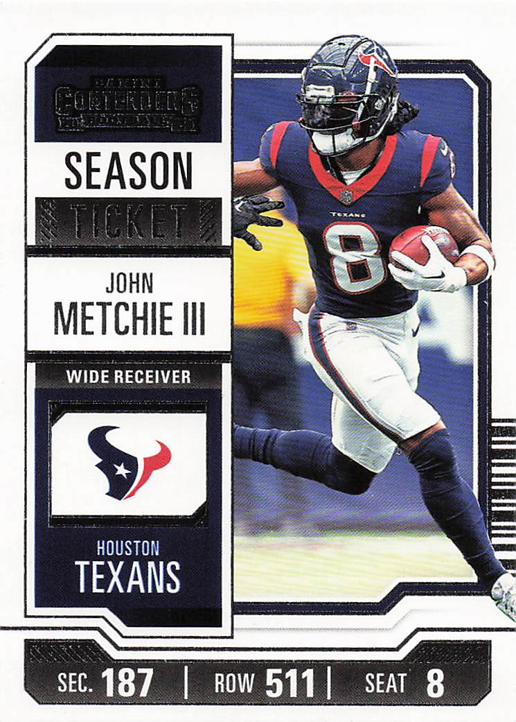 2023 Panini Contenders Retail Season Ticket John Metchie III #42