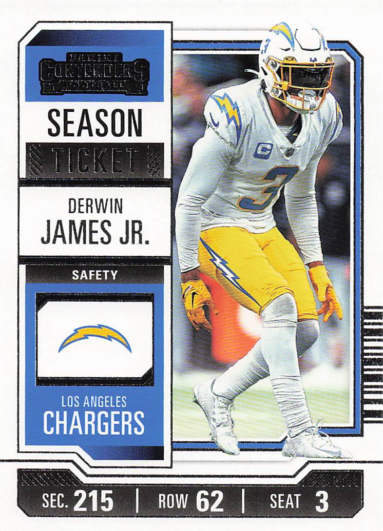 2023 Panini Contenders Retail Season Ticket Derwin James Jr. #57
