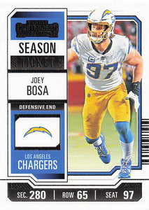 2023 Panini Contenders Retail Season Ticket Joey Bosa #58