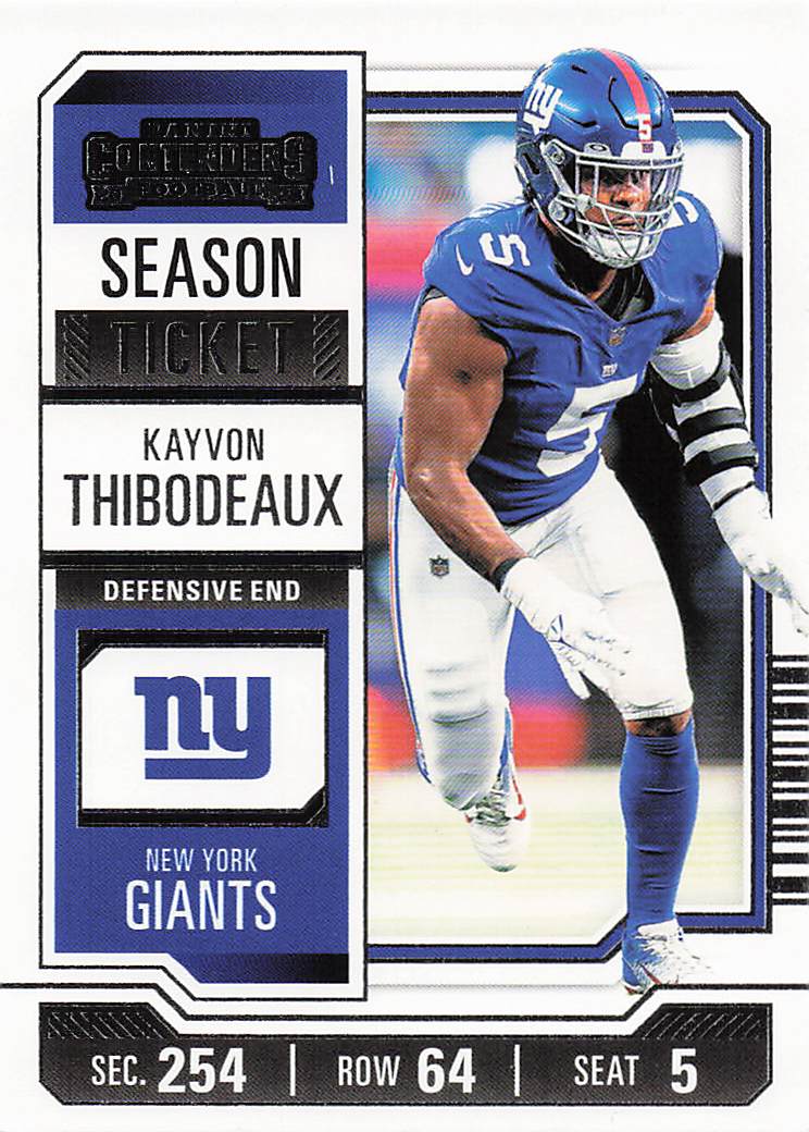 2023 Panini Contenders Retail Season Ticket Kayvon Thibodeaux #76