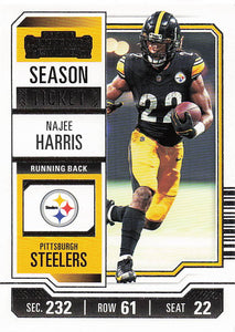 2023 Panini Contenders Retail Season Ticket Najee Harris #84