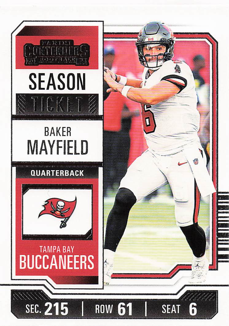 2023 Panini Contenders Retail Season Ticket Baker Mayfield #92