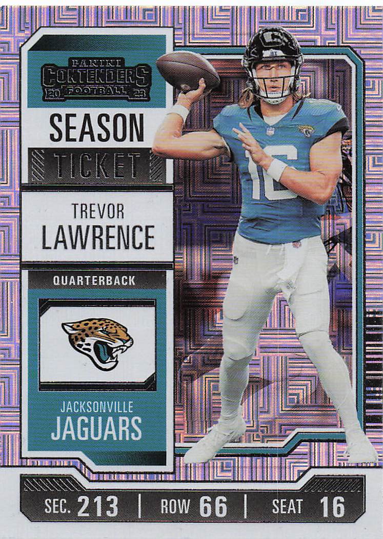 2023 Panini Contenders Season Ticket Trevor Lawrence #48