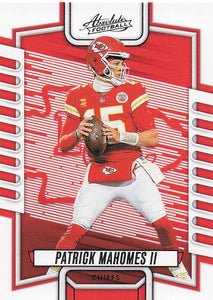 2023 Panini Absolute Patrick Mahomes II #3