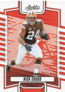 2023 Panini Absolute Nick Chubb #35