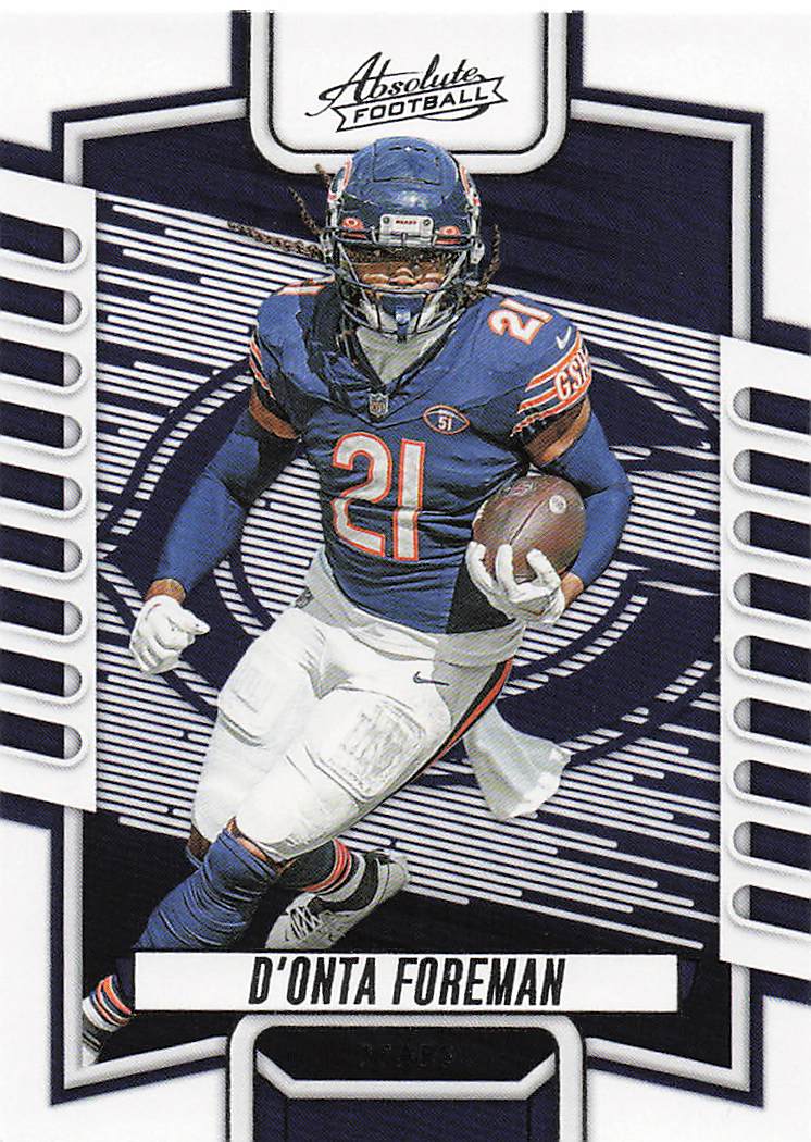 2023 Panini Absolute D'Onta Foreman #62