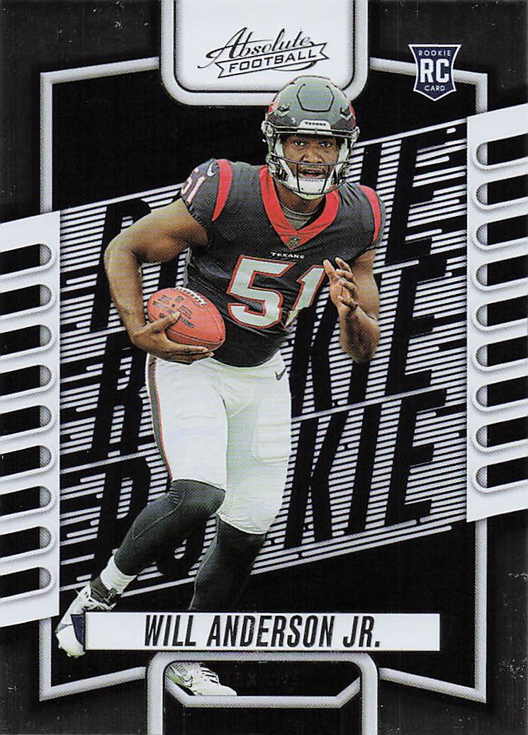 2023 Panini Absolute Will Anderson Jr. #103 RC