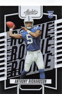 2023 Panini Absolute Anthony Richardson #104 RC