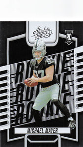 2023 Panini Absolute Michael Mayer #116 RC