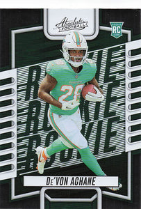 2023 Panini Absolute De'Von Achane #130 RC