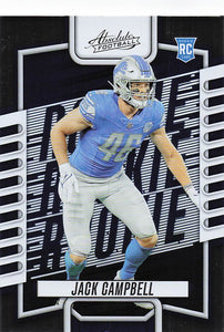 2023 Panini Absolute Jack Campbell #154 RC