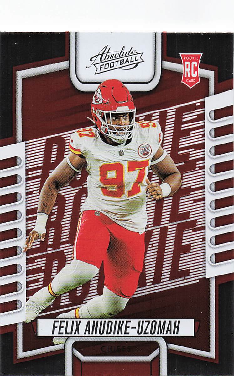 2023 Panini Absolute Felix Anudike-Uzomah #162 RC
