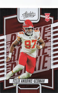 2023 Panini Absolute Felix Anudike-Uzomah #162 RC