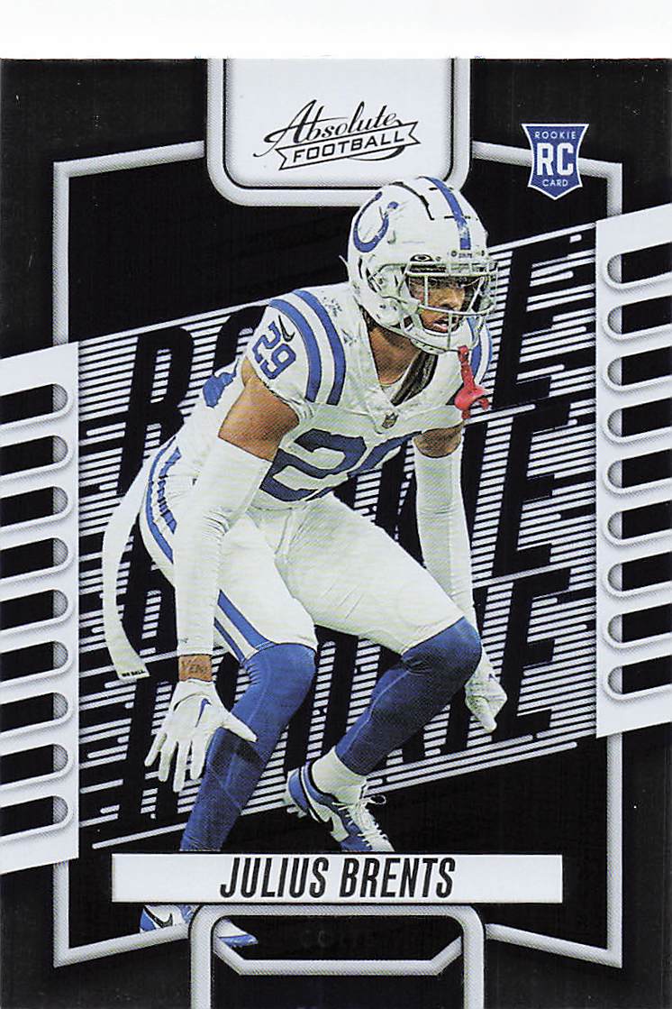 2023 Panini Absolute Julius Brents #169 RC