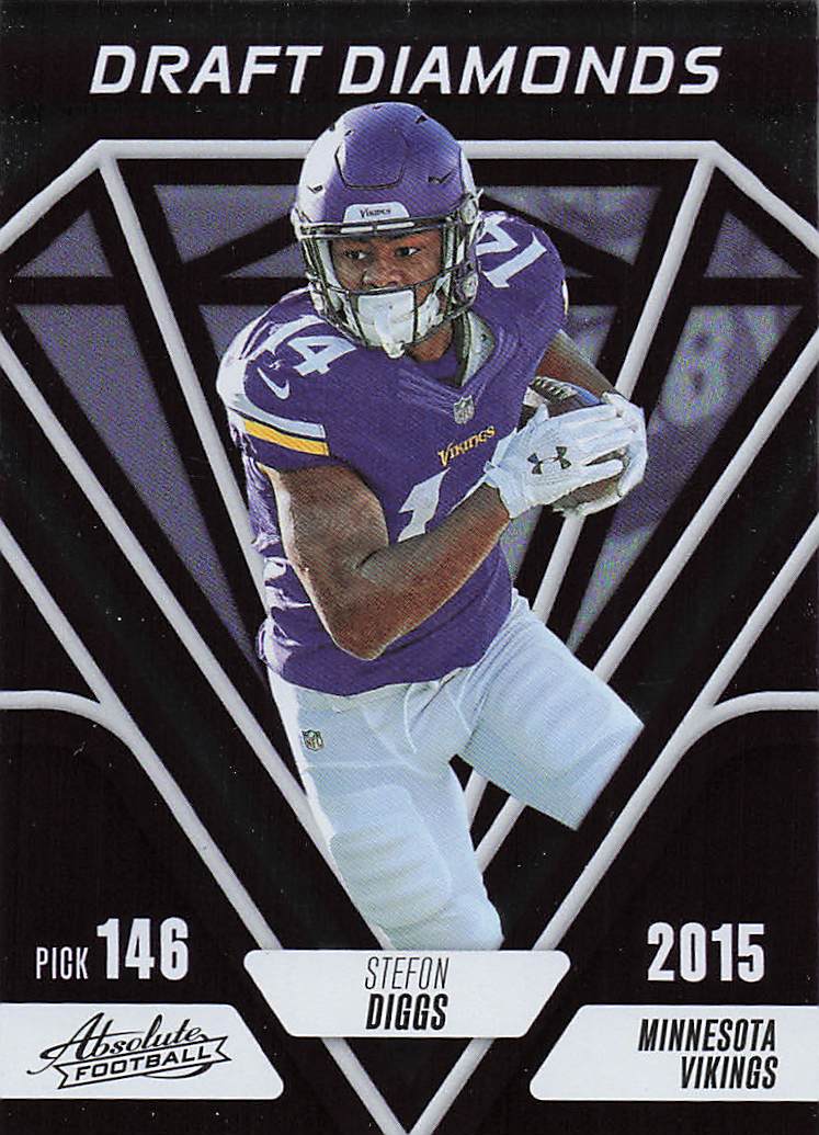 2023 Panini Absolute Draft Diamonds Stefon Diggs #DD-12