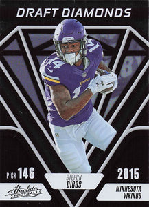 2023 Panini Absolute Draft Diamonds Stefon Diggs #DD-12