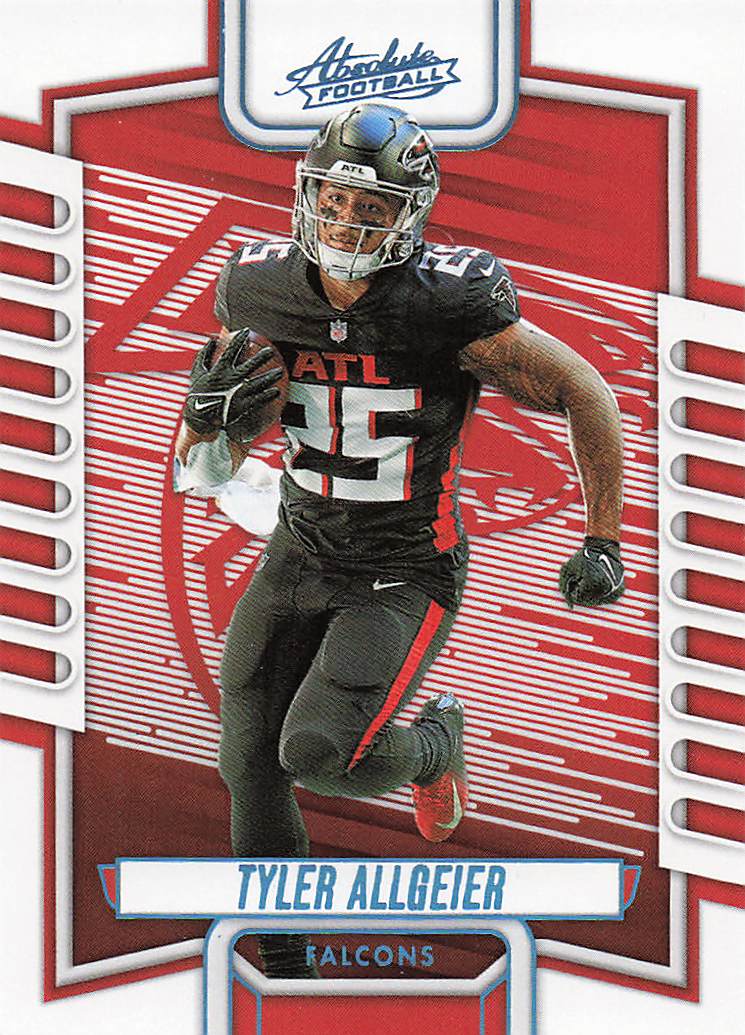 2023 Panini Absolute Teal Tyler Allgeier #50