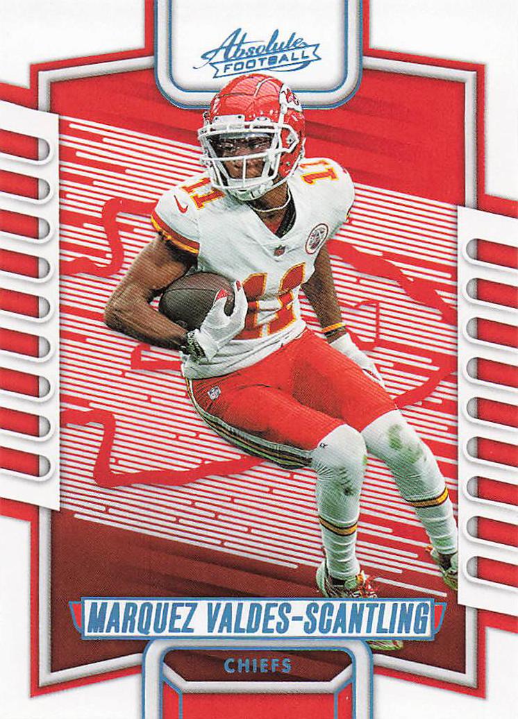 2023 Panini Absolute Teal Marquez Valdes-Scantling #77