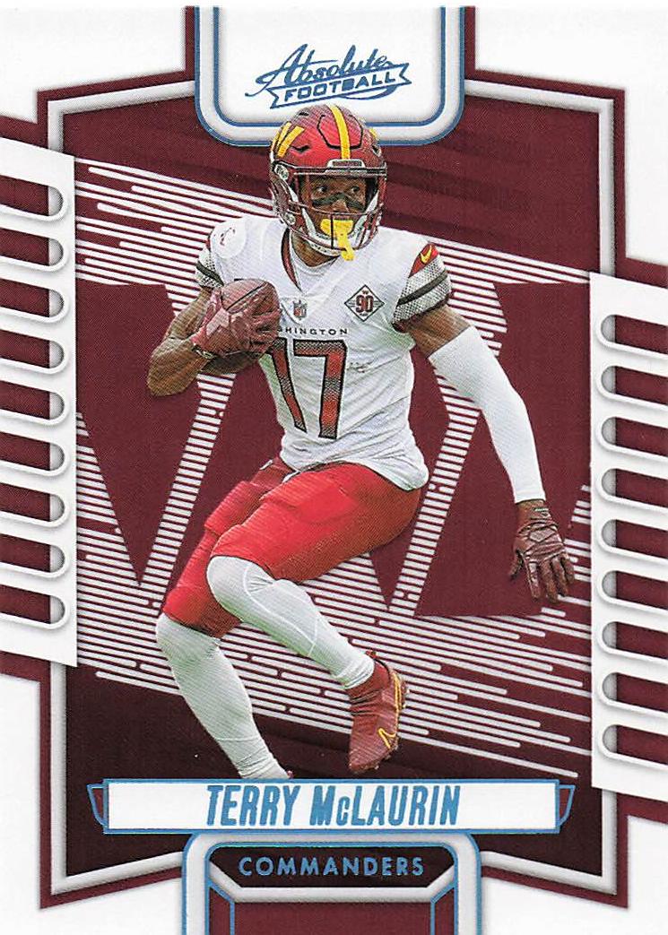 2023 Panini Absolute Teal Terry McLaurin #92