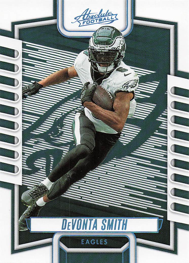 2023 Panini Absolute Teal DeVonta Smith #100