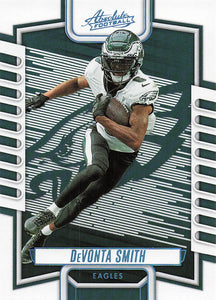 2023 Panini Absolute Teal DeVonta Smith #100