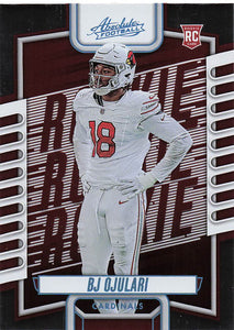 2023 Panini Absolute Teal BJ Ojulari #167 RC